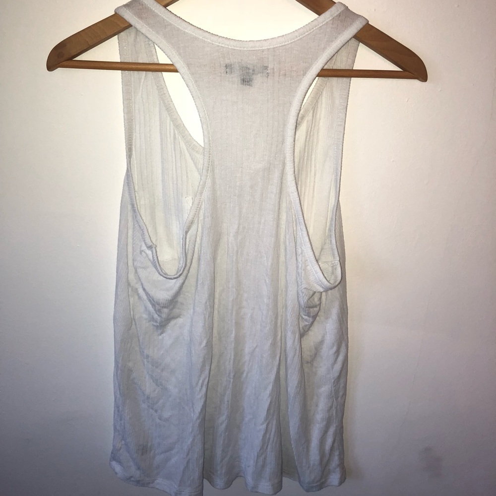 White Basic Tank Top - Picture 4 of 5